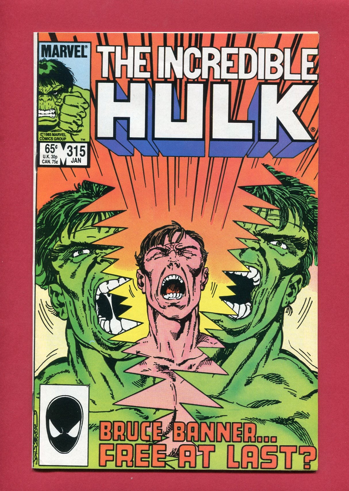 Incredible Hulk #315 (Jan 1986), 8.0 VF