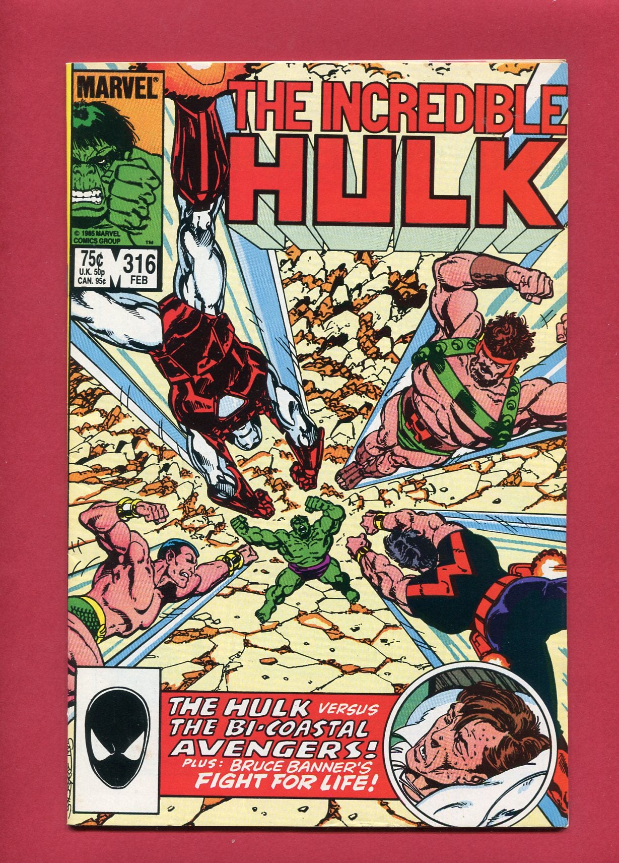 Incredible Hulk #316 (Feb 1986), 8.5 VF+
