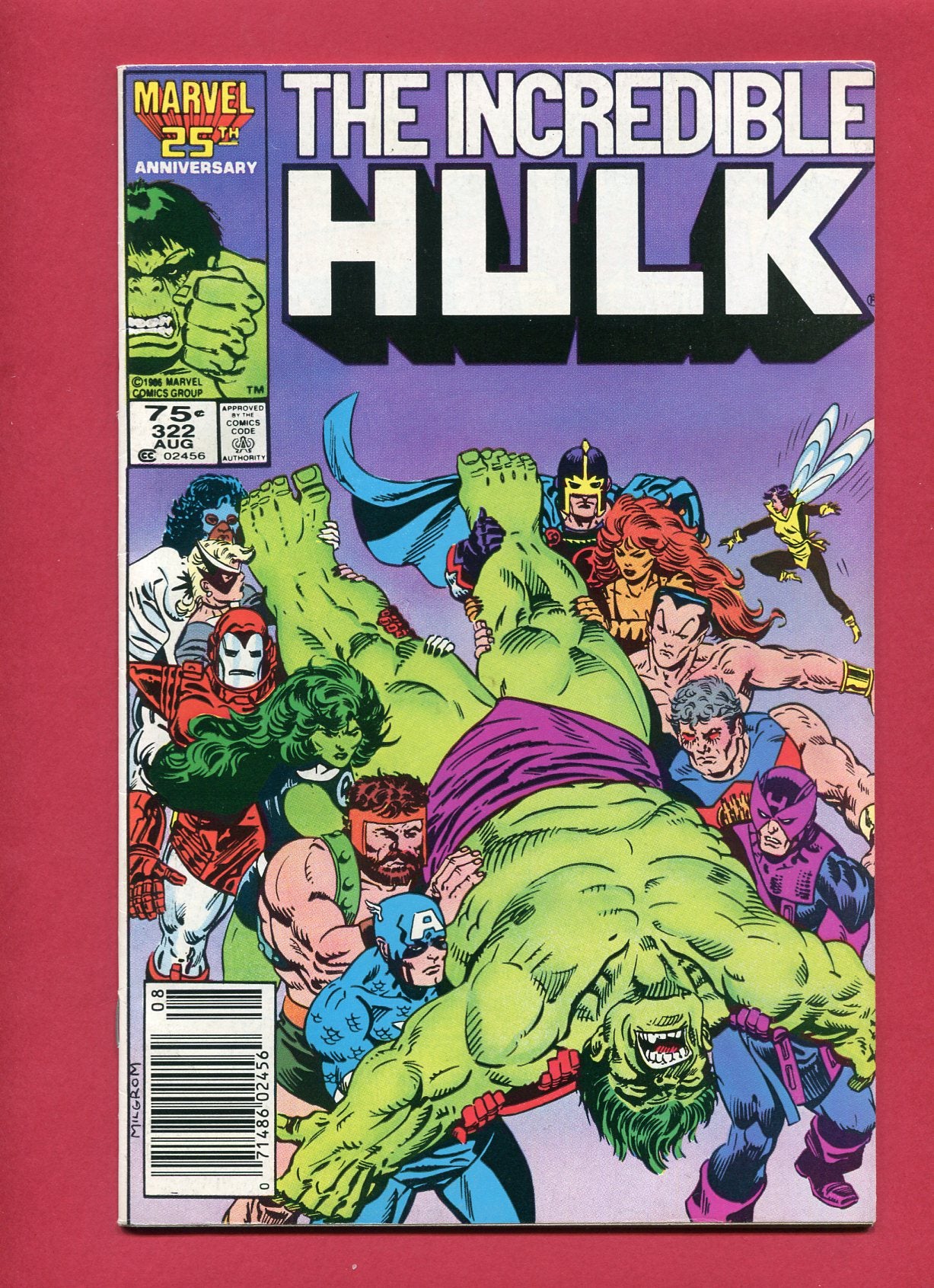 Incredible Hulk #322 (Aug 1986), 8.0 VF