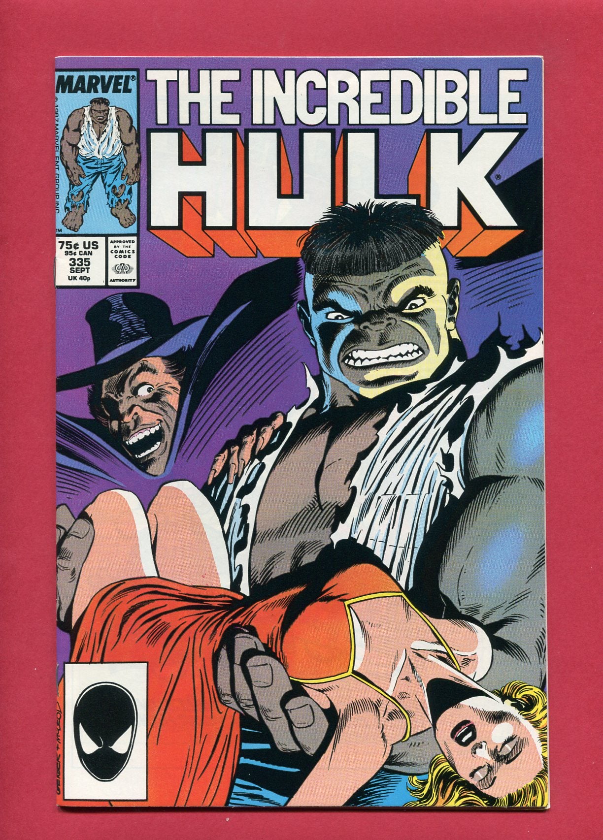 Incredible Hulk #335 (Sep 1987), 8.5 VF+