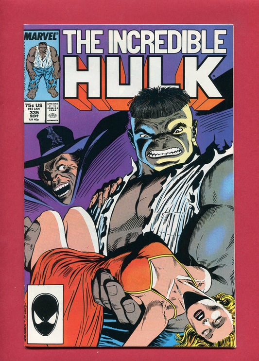 Incredible Hulk #335 (Sep 1987), 8.5 VF+