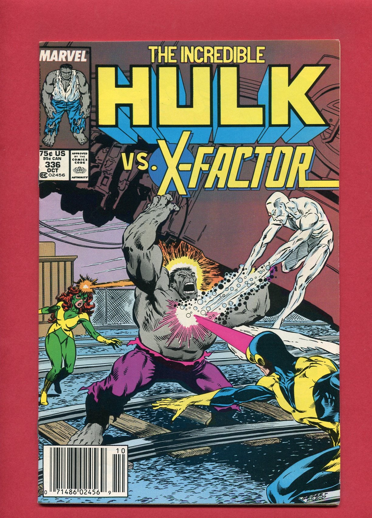 Incredible Hulk #336 (Oct 1987), 8.5 VF+