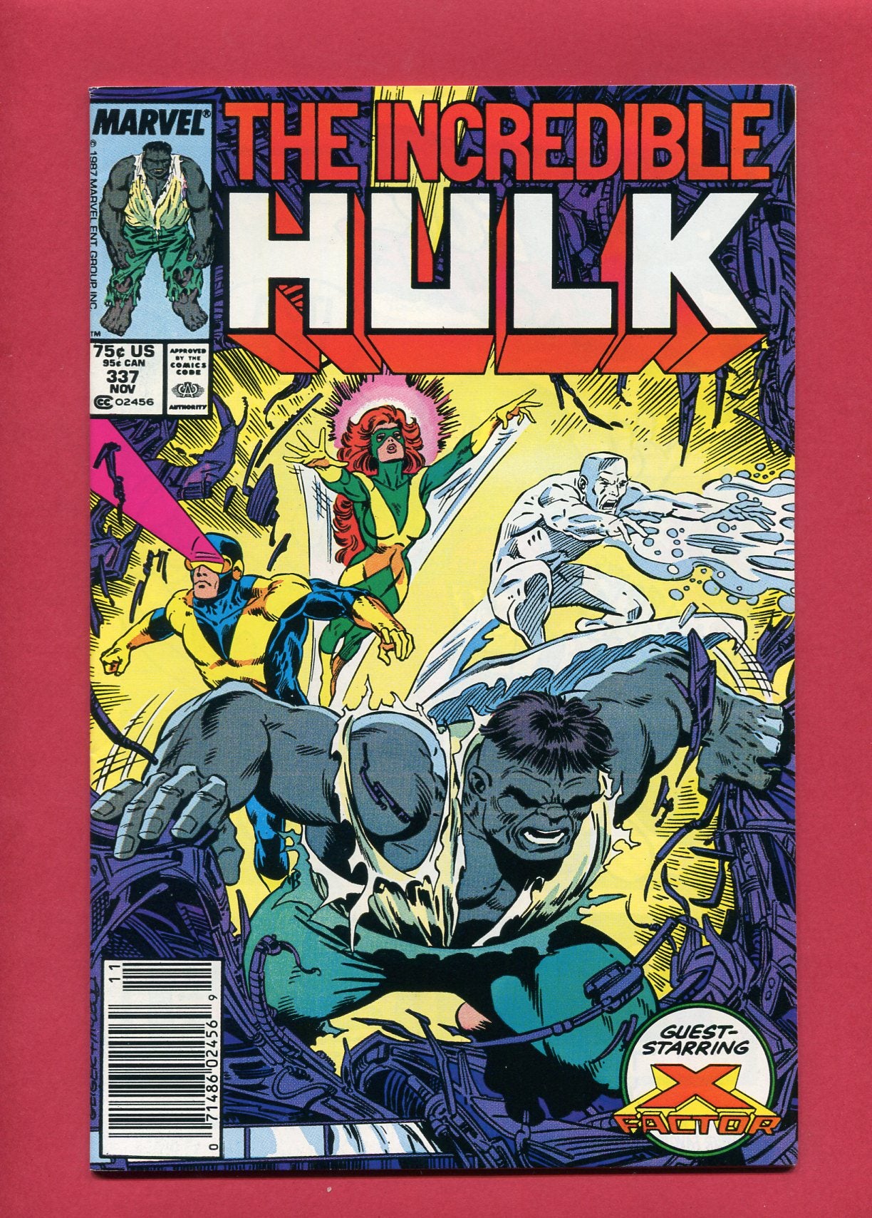 Incredible Hulk #337 (Nov 1987), 8.5 VF+