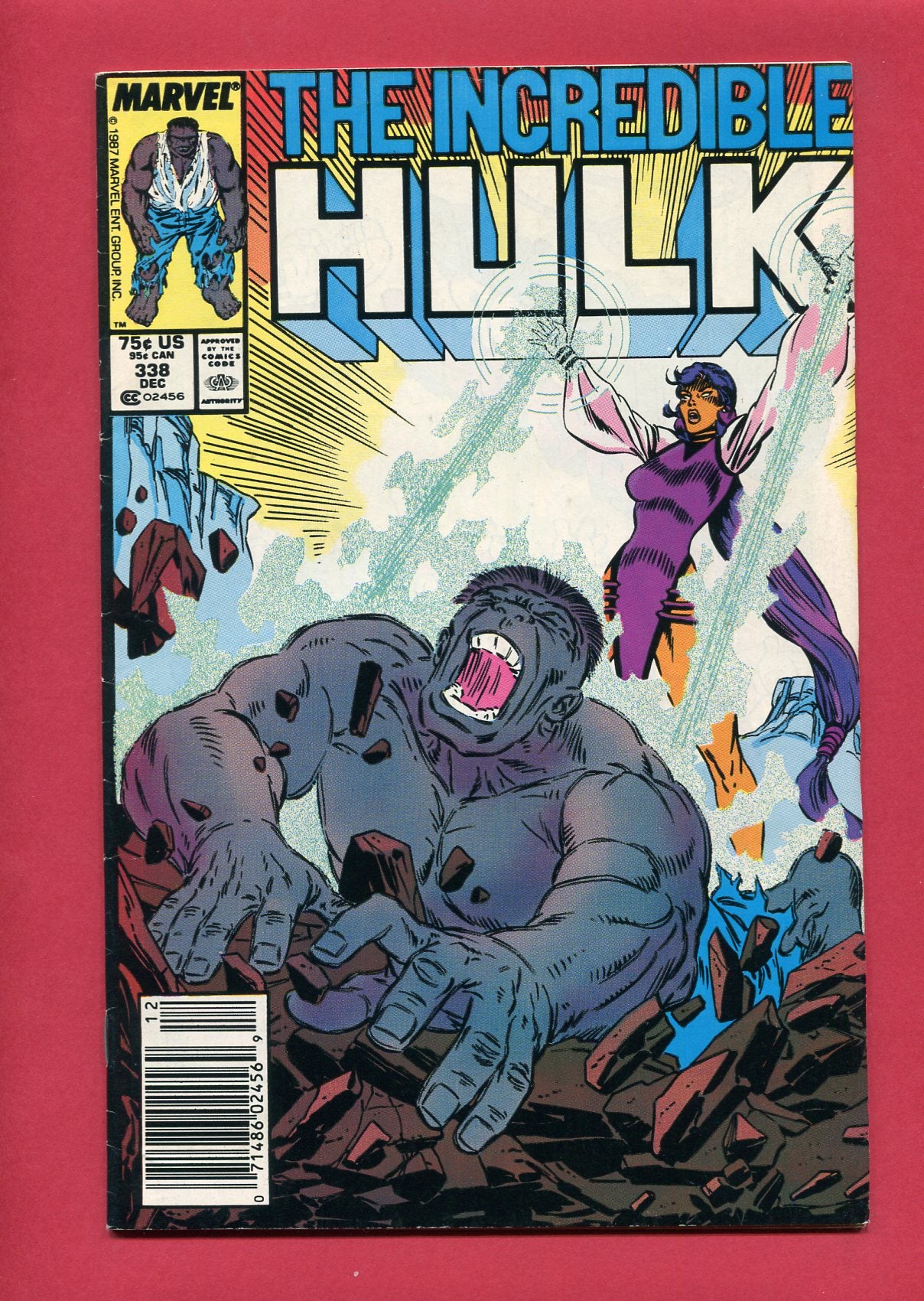 Incredible Hulk #338 (Dec 1987), 6.5 FN+