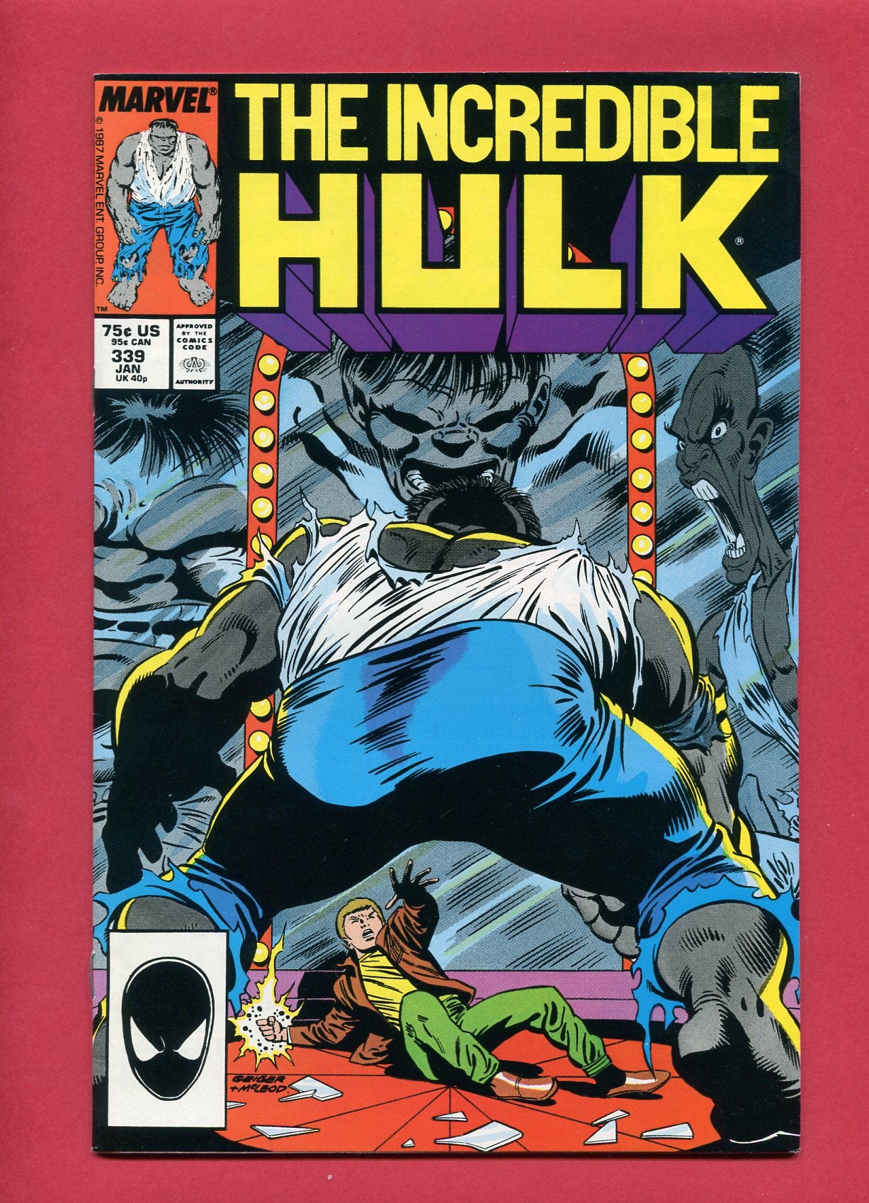 Incredible Hulk #339 (Jan 1988), 8.5 VF+