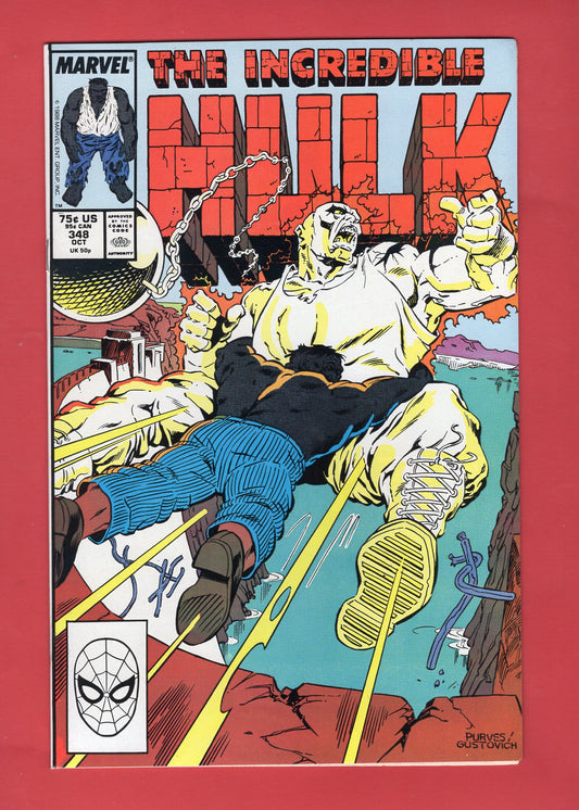 Incredible Hulk #348 (Oct 1988), 9.2 NM-