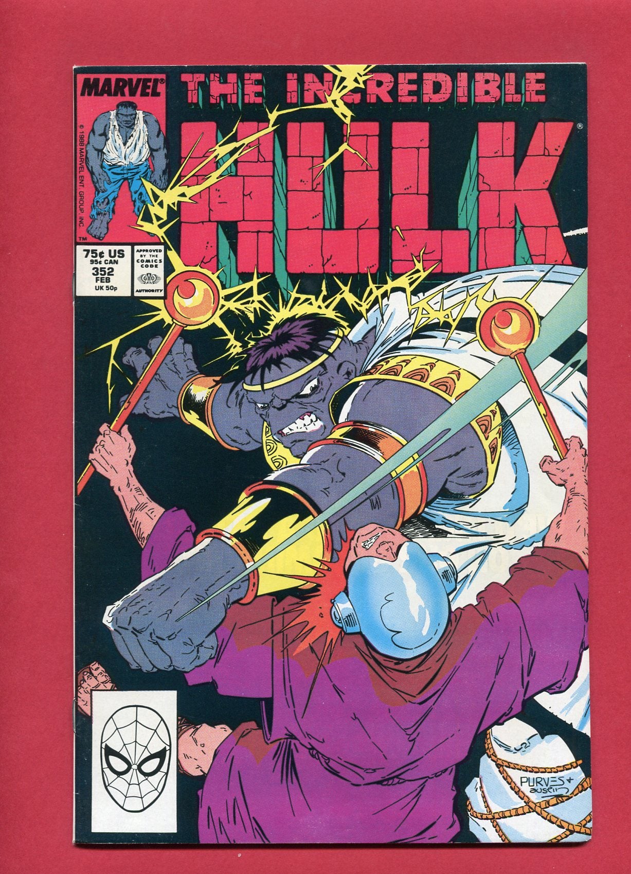 Incredible Hulk #352 (Feb 1989), 8.0 VF