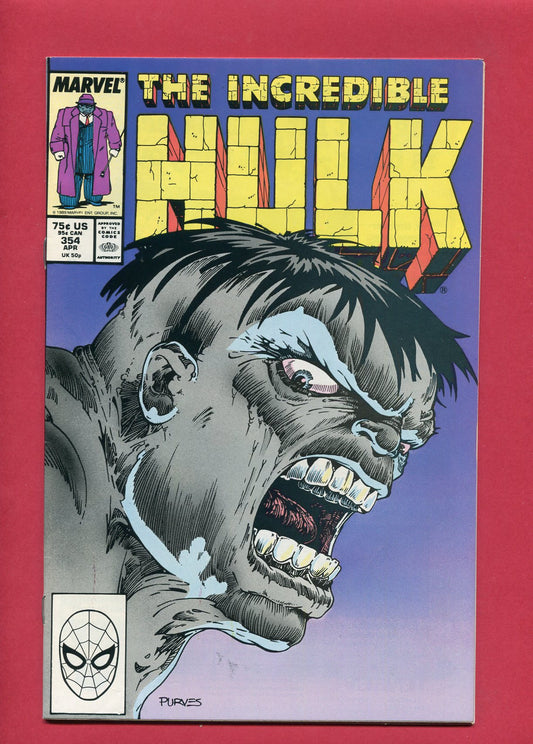 Incredible Hulk #354 (Apr 1989), 8.5 VF+