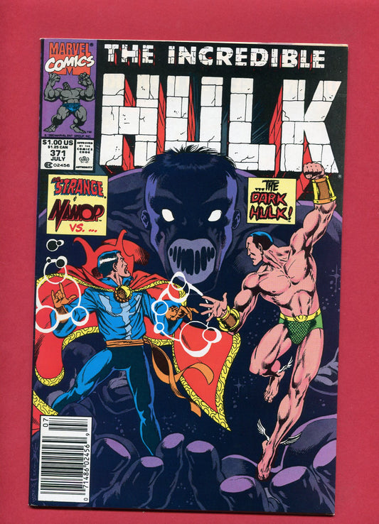 Incredible Hulk #371 (Jul 1990), 7.5 VF-