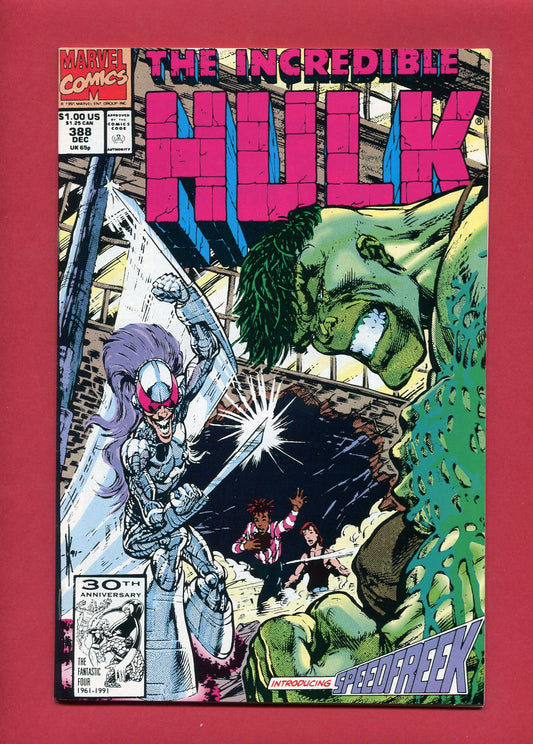 Incredible Hulk #388 (Dec 1991), 8.5 VF+