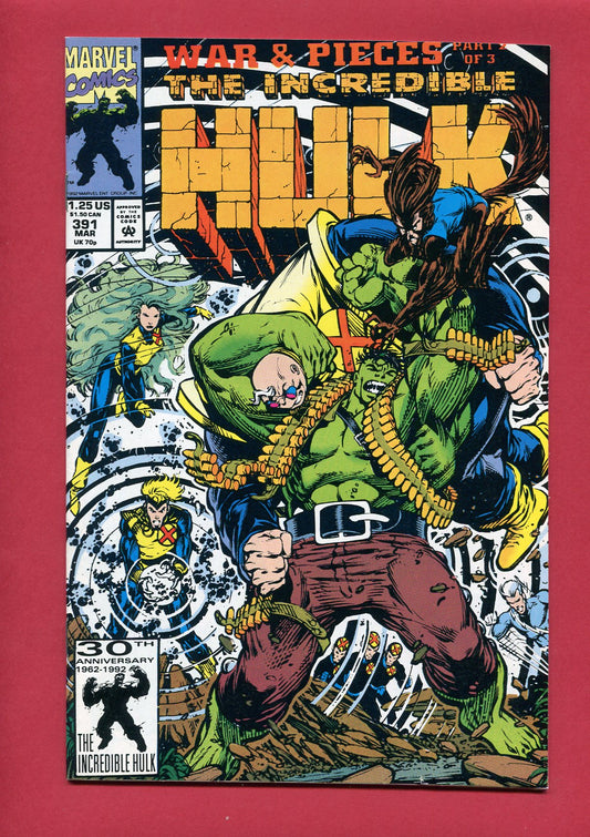 Incredible Hulk #391 (Mar 1992), 9.2 NM-