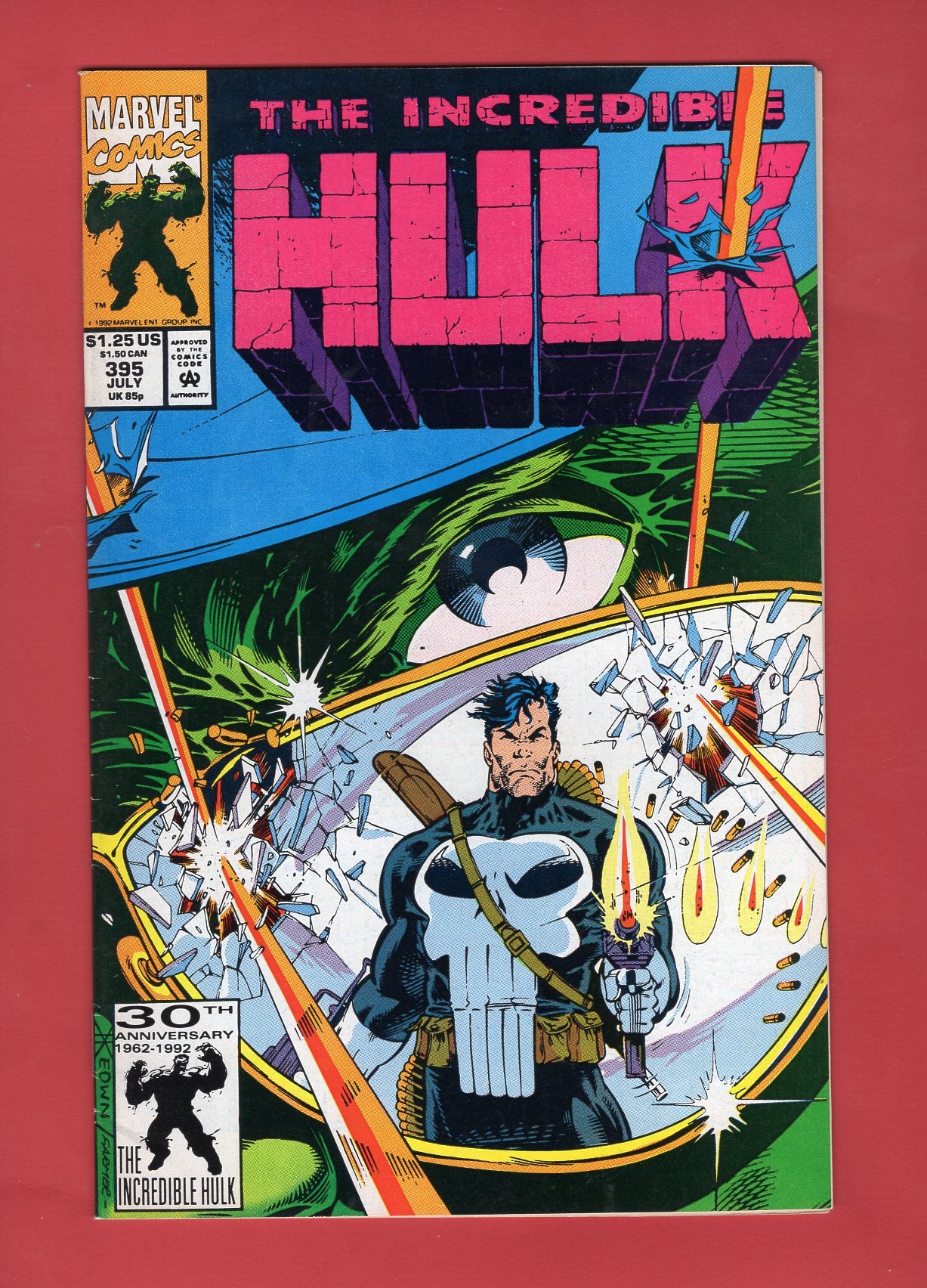 Incredible Hulk #395 (Jul 1992), 7.5 VF-