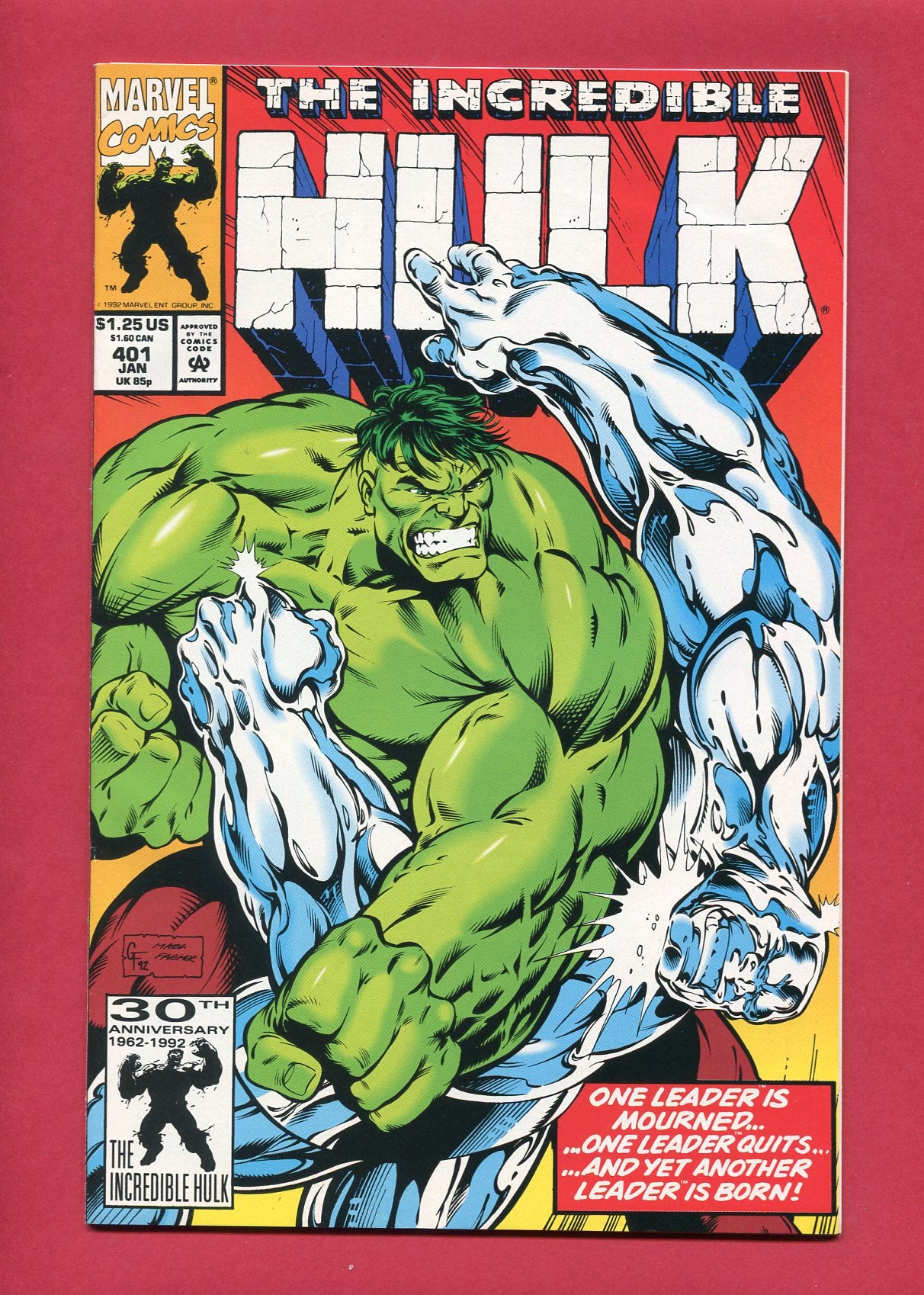 Incredible Hulk #401 (Jan 1993), 8.5 VF+