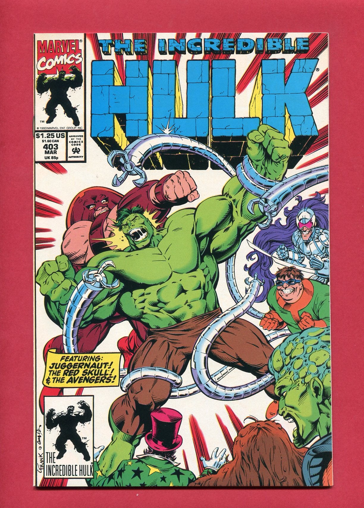 Incredible Hulk #403 (Mar 1993), 8.5 VF+