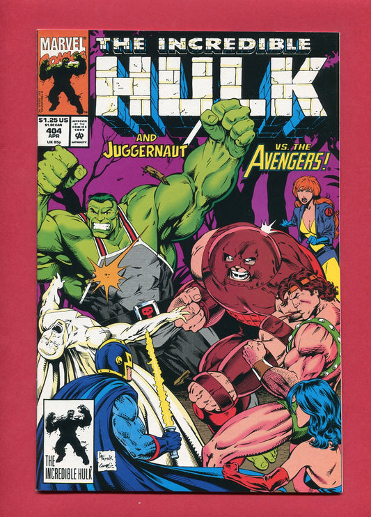 Incredible Hulk #404 (Apr 1993), 7.5 VF-