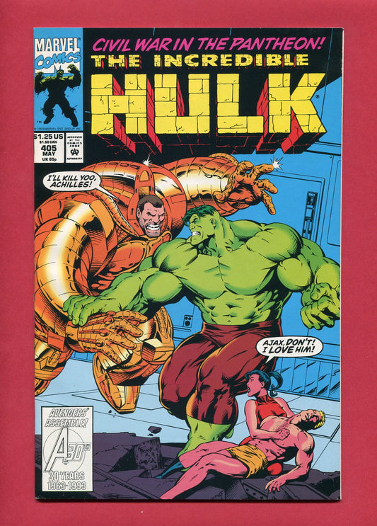 Incredible Hulk #405 (May 1993), 7.5 VF-