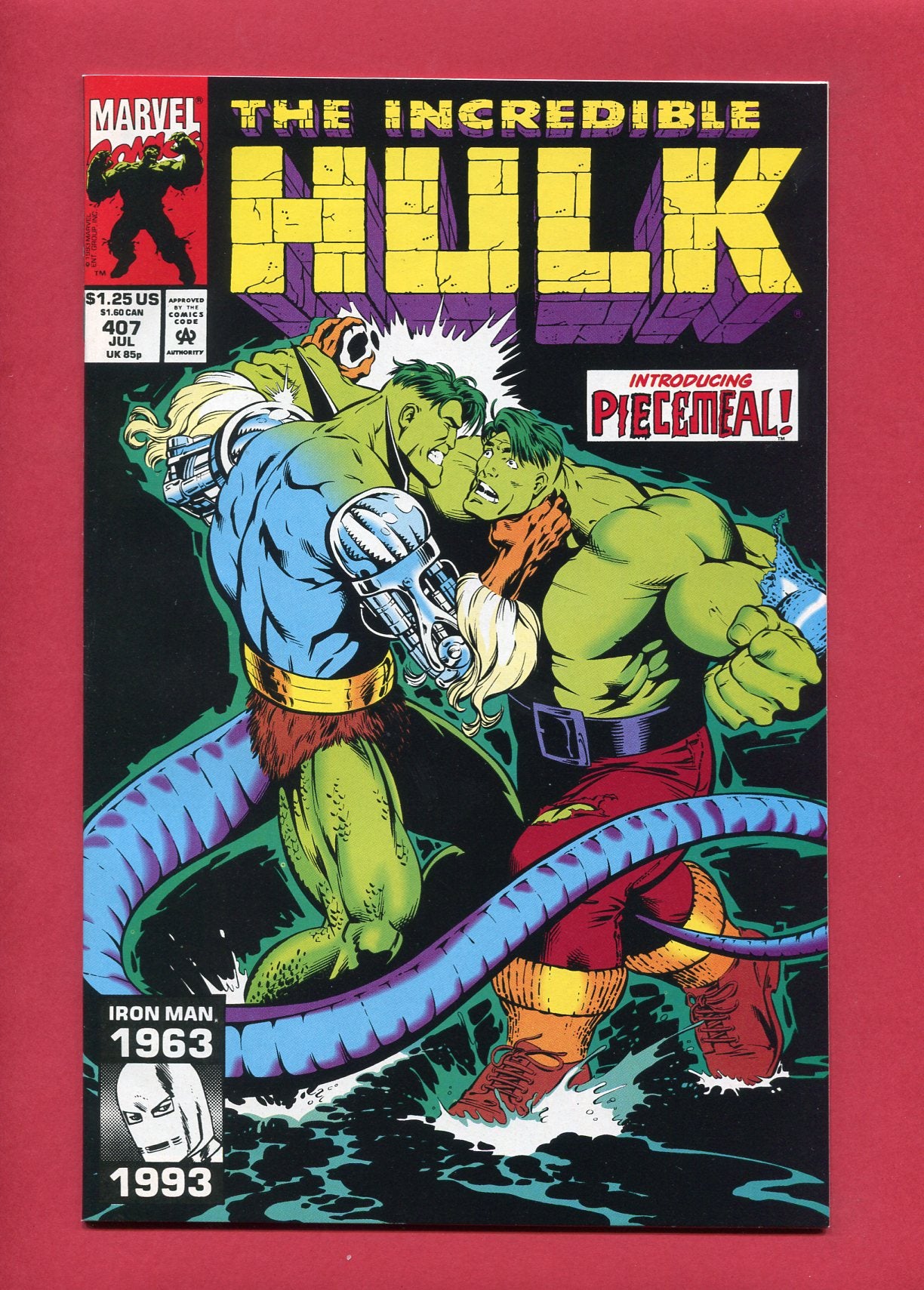 Incredible Hulk #407 (Jul 1993), 8.5 VF+