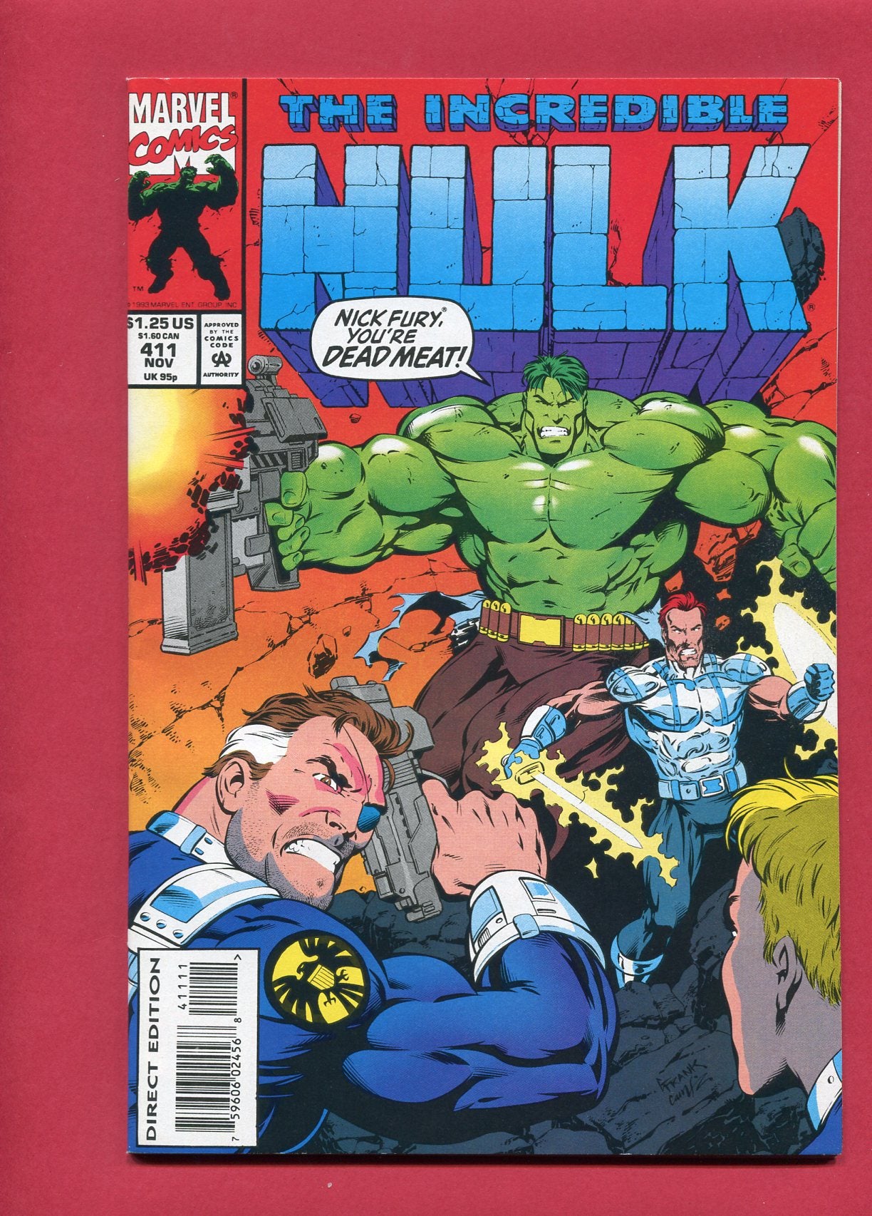 Incredible Hulk #411 (Nov 1993), 8.5 VF+