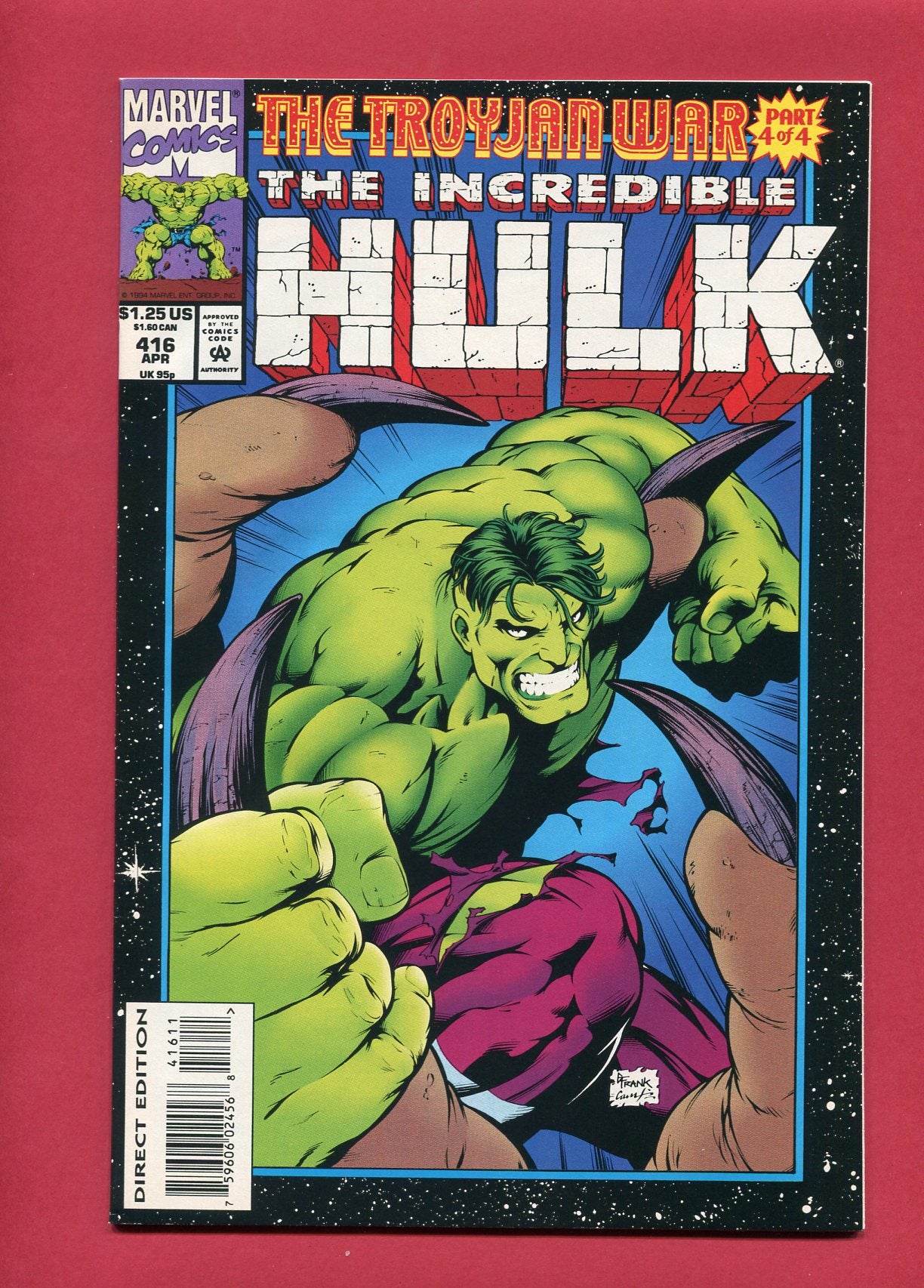 Incredible Hulk #416 (Apr 1994), 8.5 VF+