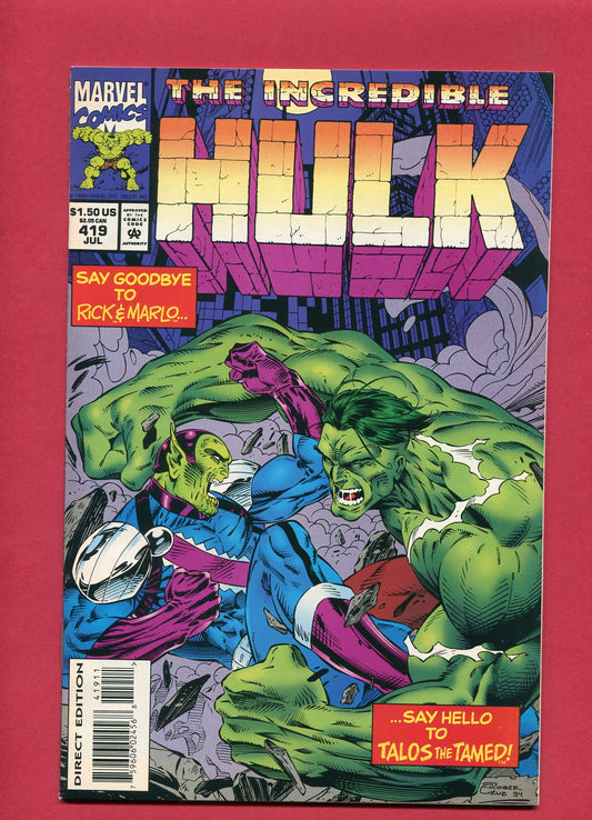 Incredible Hulk #419 (Jul 1994), 8.5 VF+