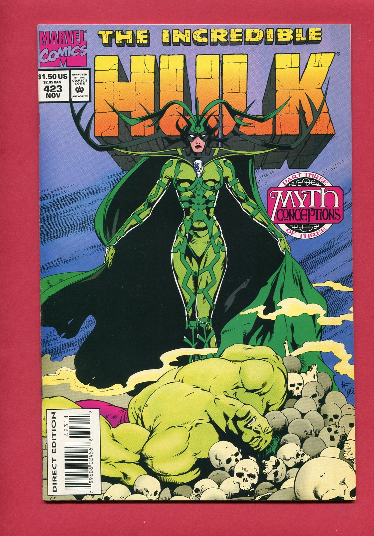 Incredible Hulk #423 (Nov 1994), 8.5 VF+