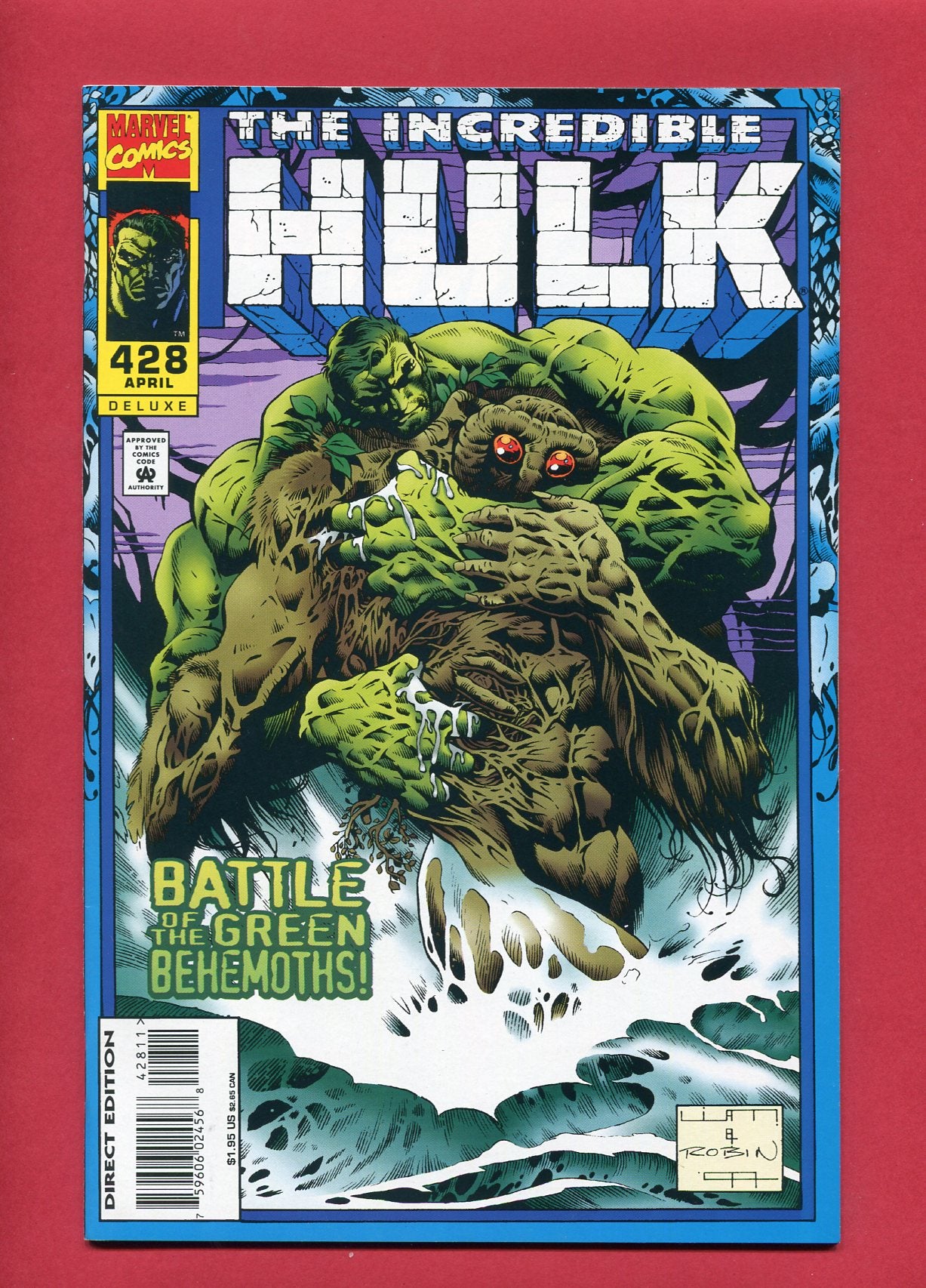 Incredible Hulk #428 (Apr 1995), 8.5 VF+