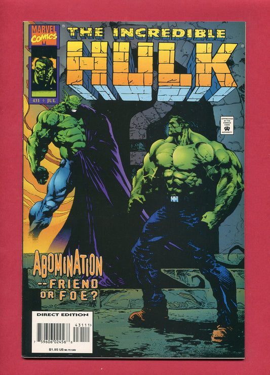 Incredible Hulk #431 (Jul 1995), 8.5 VF+