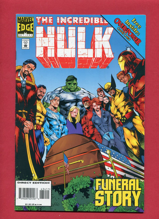 Incredible Hulk #434 (Oct 1995), 7.5 VF-