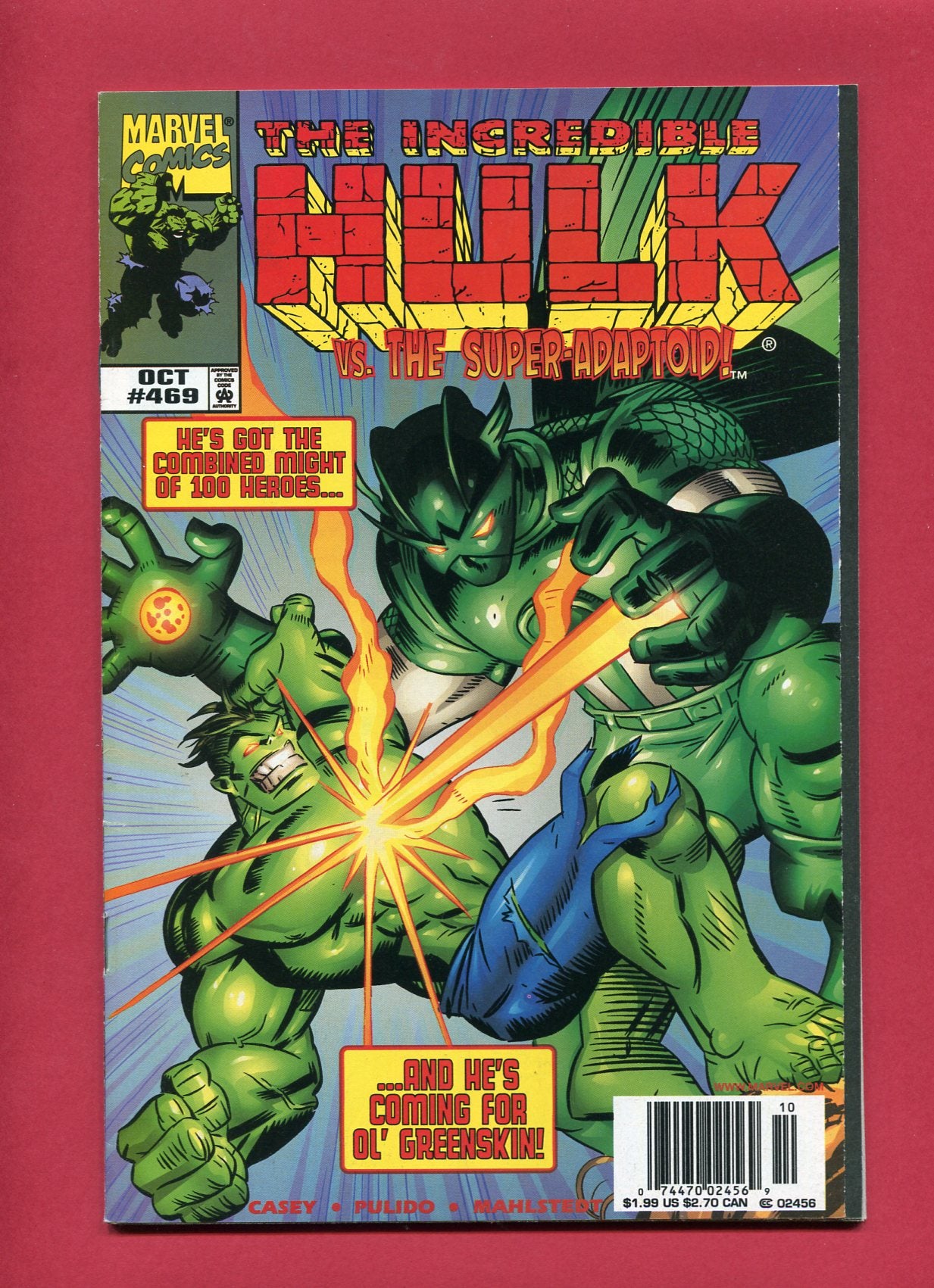 Incredible Hulk #469 (Oct 1998), 8.0 VF