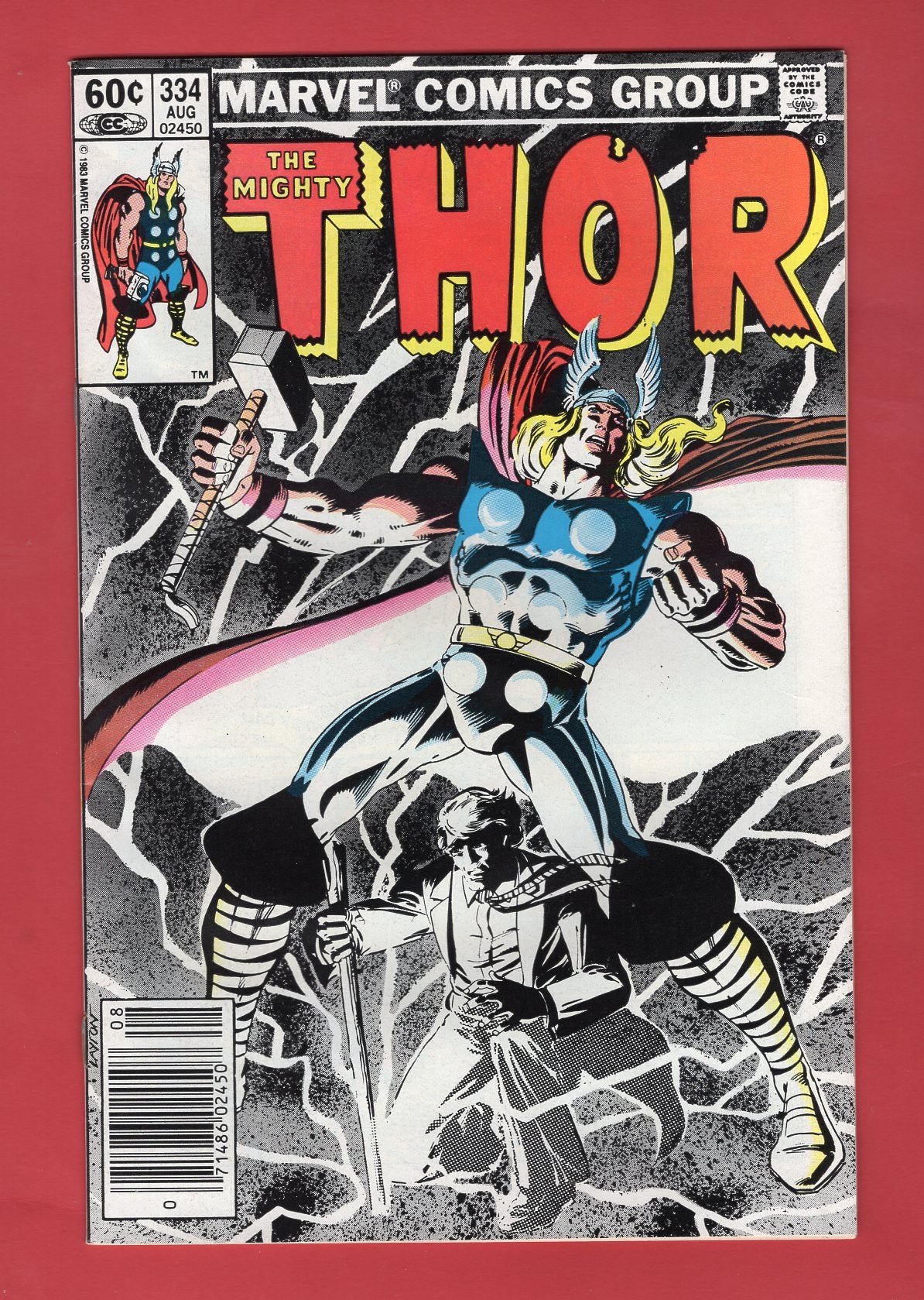 Thor #334 (Aug 1983) 7.5 VF- Newsstand