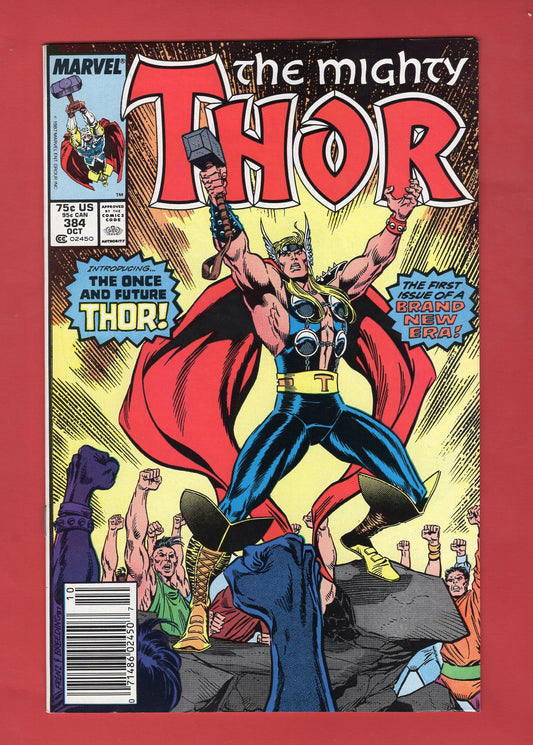 Thor #384 (Oct 1987) 8.5 VF+ Newsstand