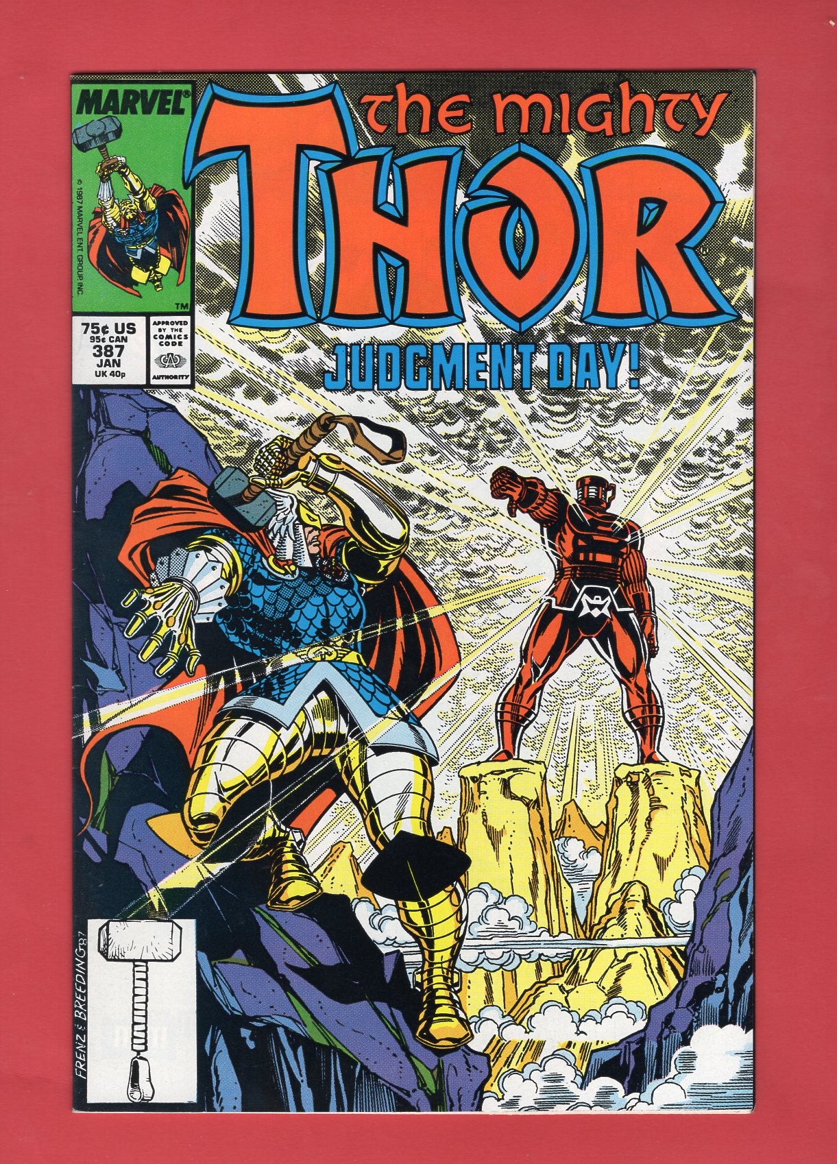 Thor #387 (Jan 1988) 8.5 VF+
