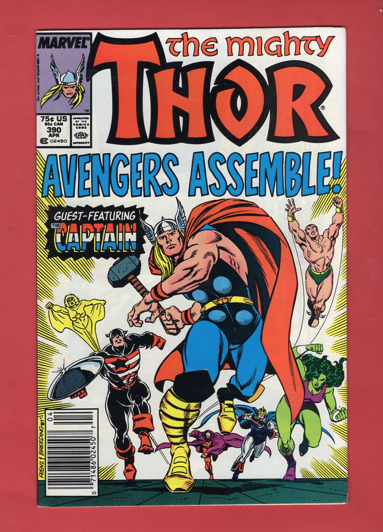 Thor #390 (Apr 1988) 8.0 VF Newsstand