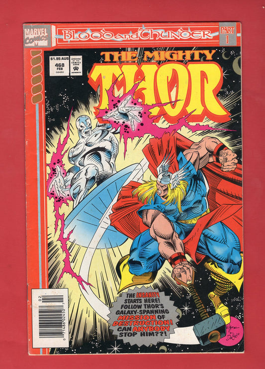 Thor #468 (Nov 1993) 6.5 FN+ Newsstand