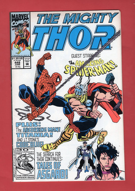 Thor #448 (Jun 1992) 7.5 VF-