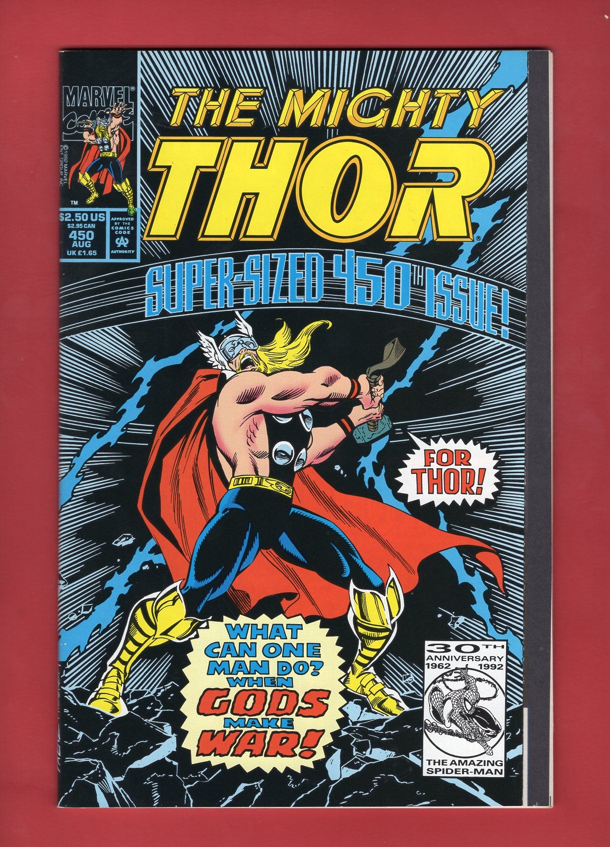 Thor #450 (Aug 1992) 9.2 NM-