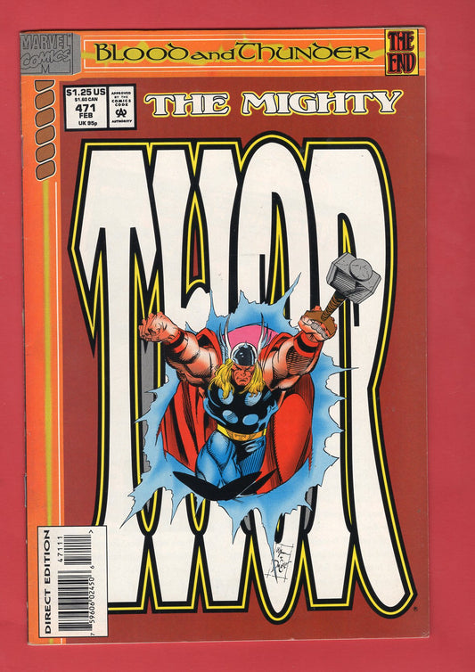 Thor #471 (Feb 1994) 7.5 VF-