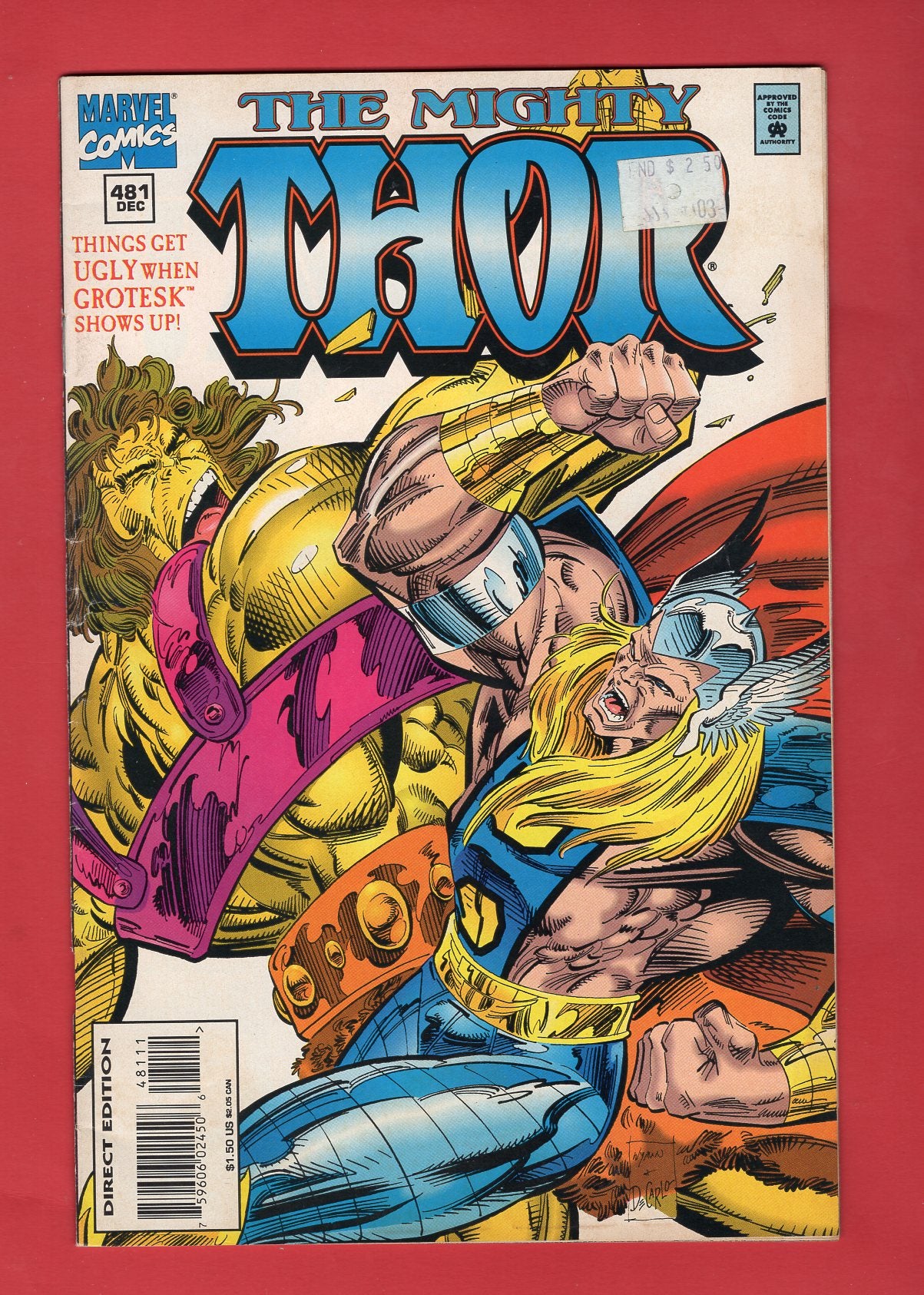 Thor #481 (Dec 1994) 5.0 VG/FN