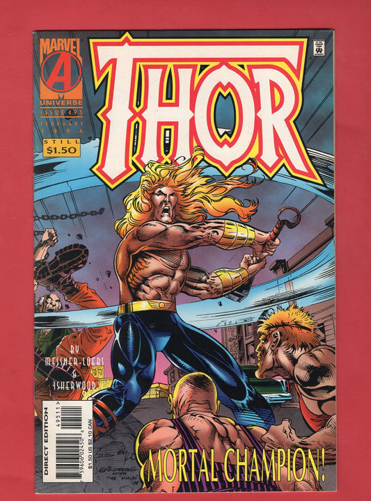 Thor #495 (Feb 1996) 8.5 VF+