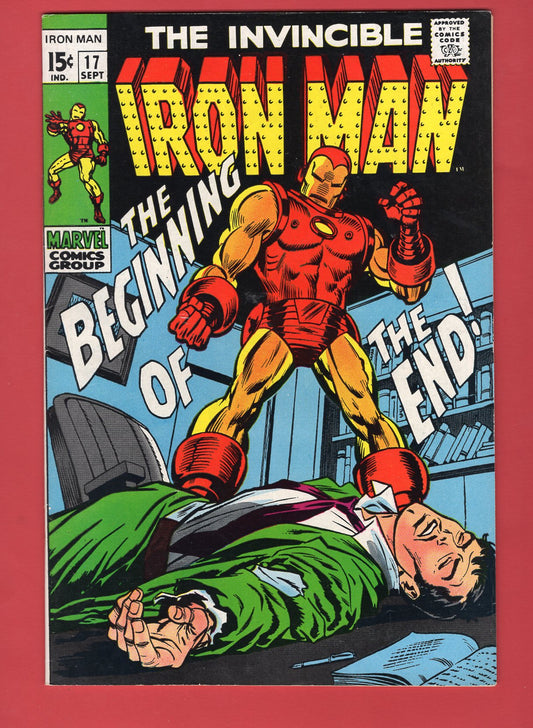 Iron Man #17 (Sep 1969) 7.5 VF-