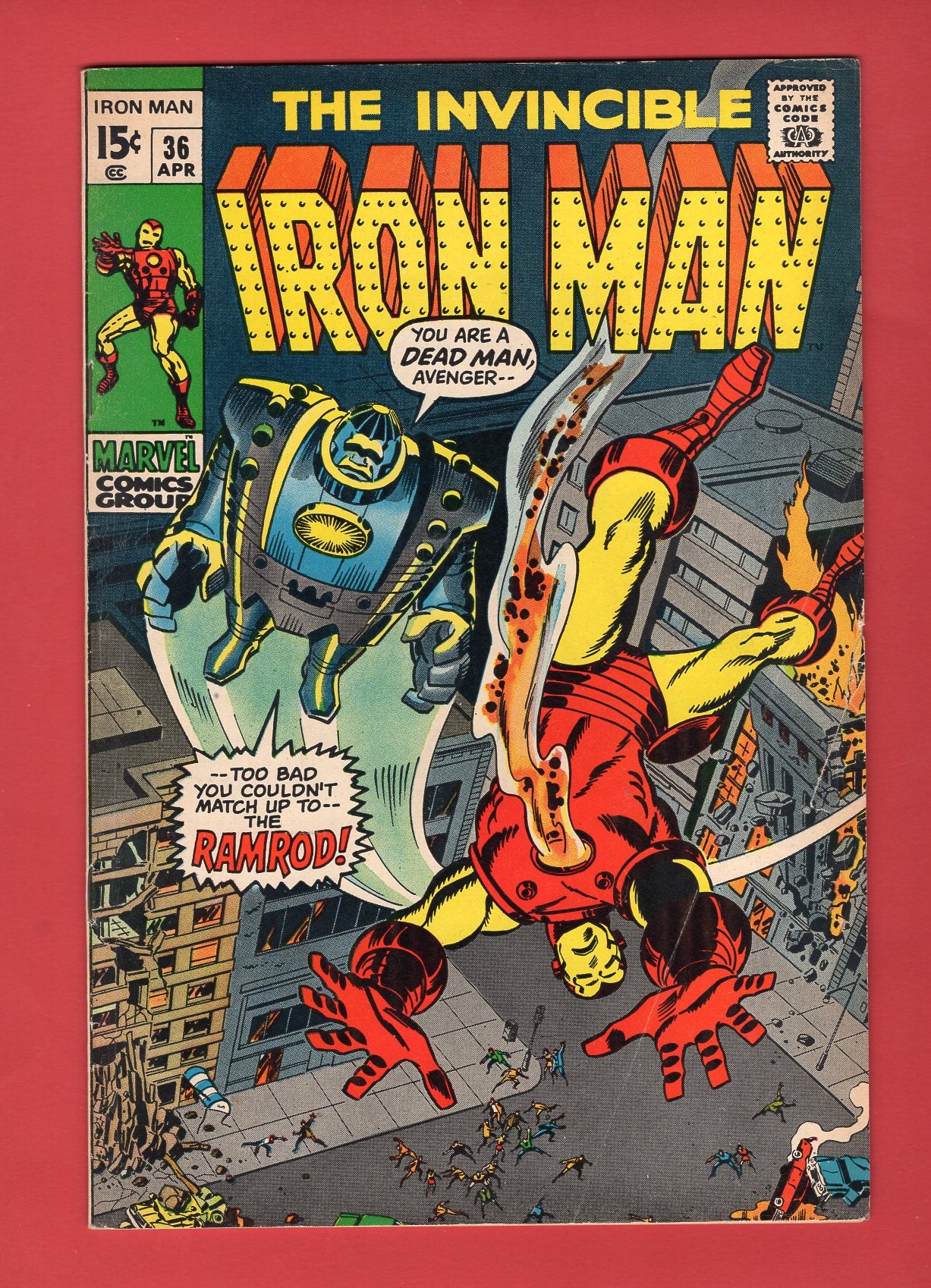 Iron Man #36 (Apr 1971) 4.5 VG+