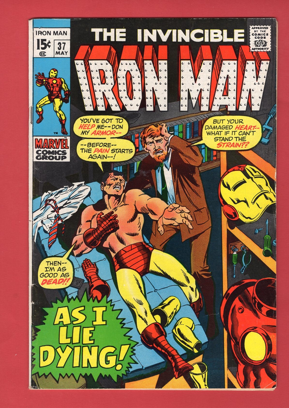 Iron Man #37 (May 1971) 5.5 FN-