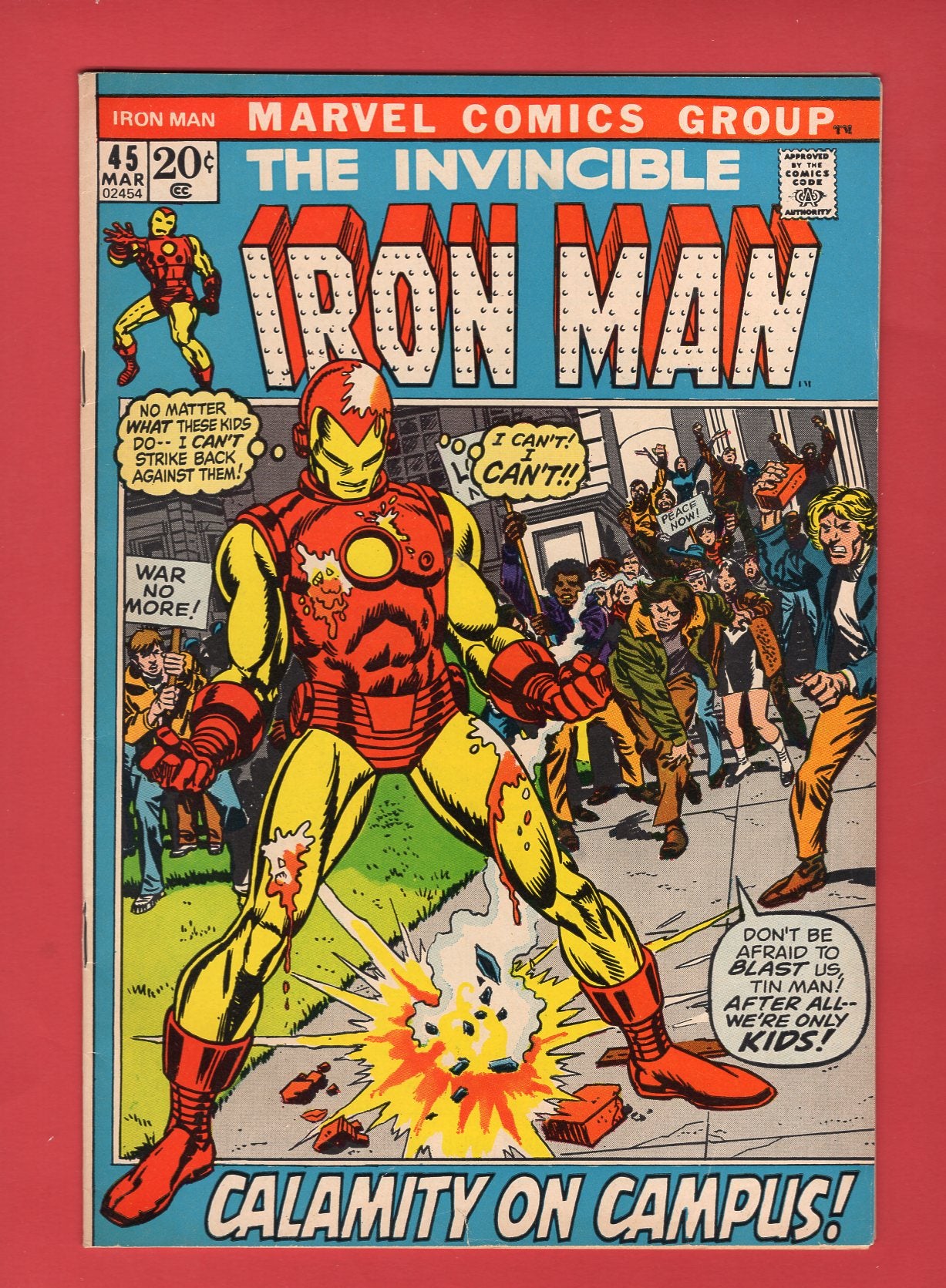 Iron Man #45 (Jan 1972) 7.5 VF-