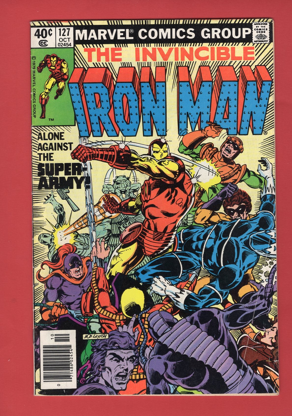 Iron Man #127 (Oct 1979) 5.5 FN- Newsstand