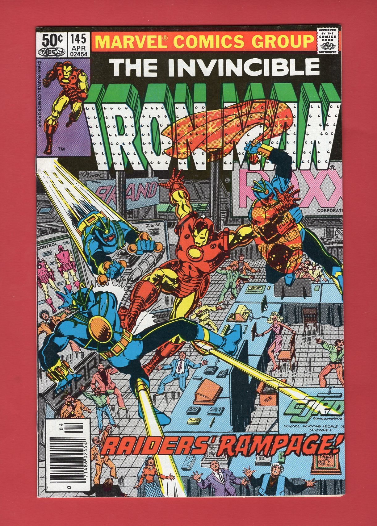 Iron Man #145 (Apr 1981) 8.5 VF+ Newsstand