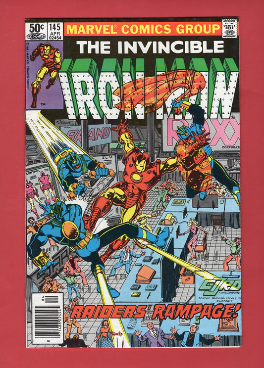 Iron Man #145 (Apr 1981) 8.5 VF+ Newsstand