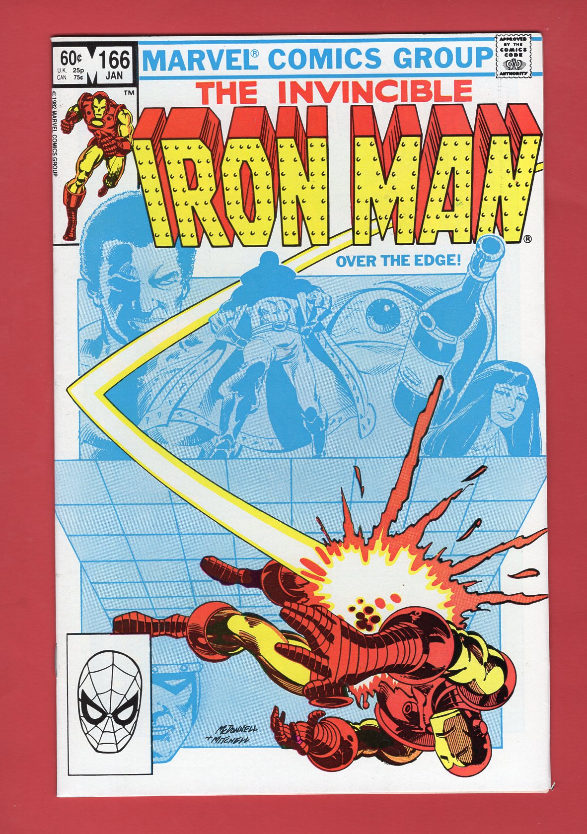 Iron Man #166 (Jan 1983) 9.2 NM-