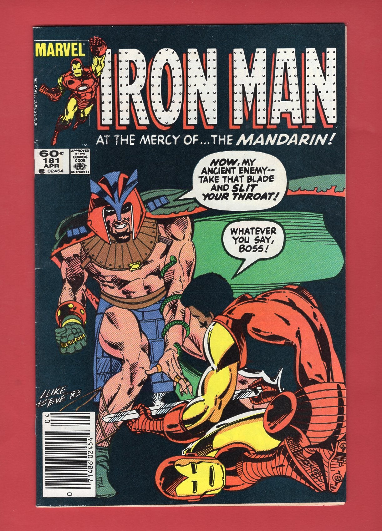 Iron Man #181 (Apr 1984) 7.0 FN/VF Newsstand