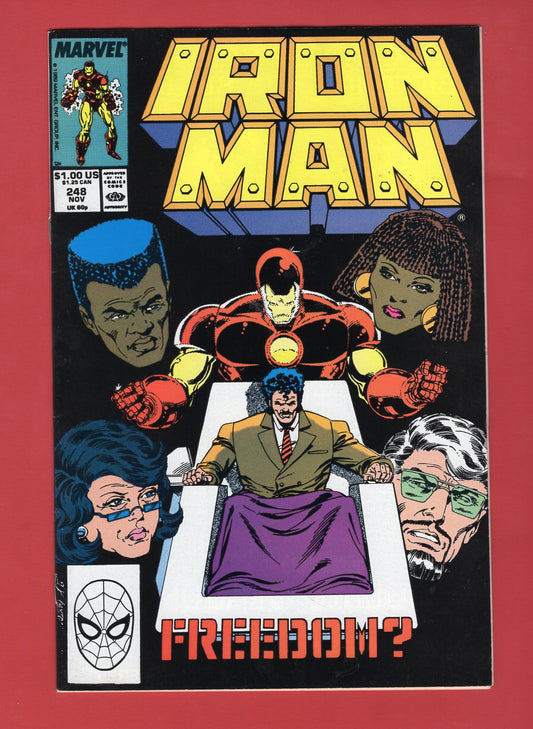 Iron Man #248 (Nov 1989) 8.0 VF