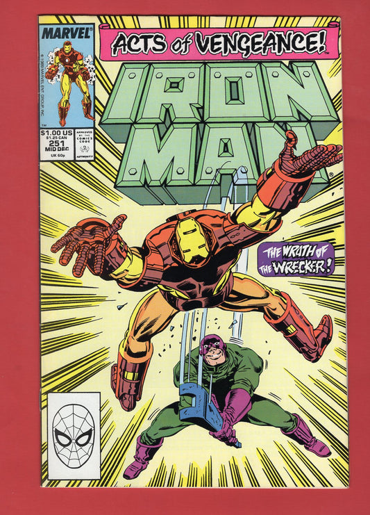 Iron Man #251 (Dec 1989) 8.0 VF